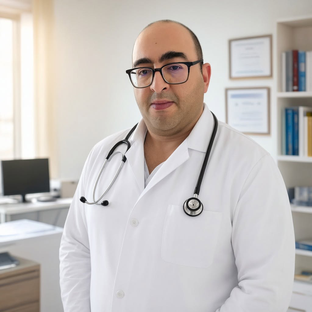 Portrait du Dr Mohamed Amine Jouirou